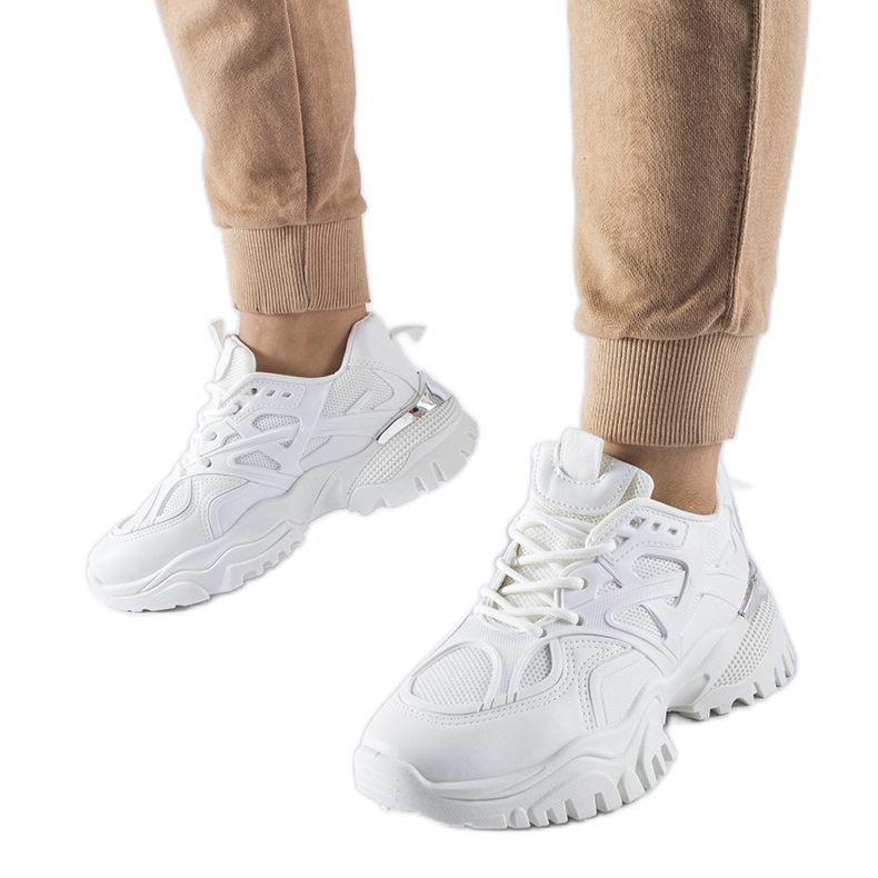 Baskets de sport blanches Cislago