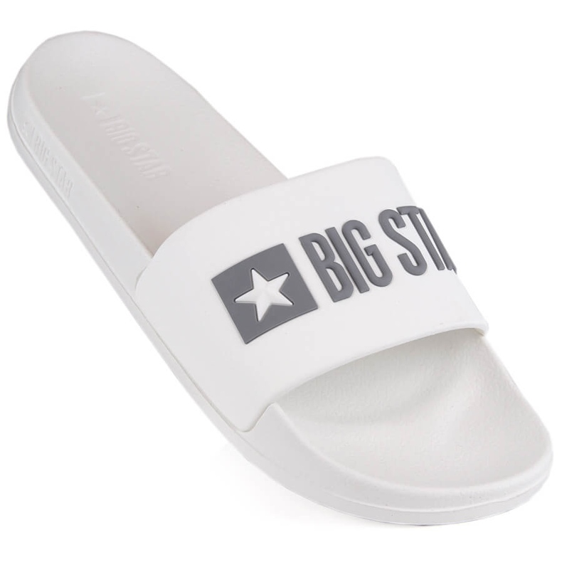 Tongs de piscine blanches pour femmes Big Star FF274A199