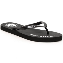Tongs Big Star W INT1837, noires le noir