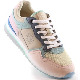 Baskets en cuir Big Star W INT1851, multicolore Baskets en cuir Big Star W INT1851, multicolore