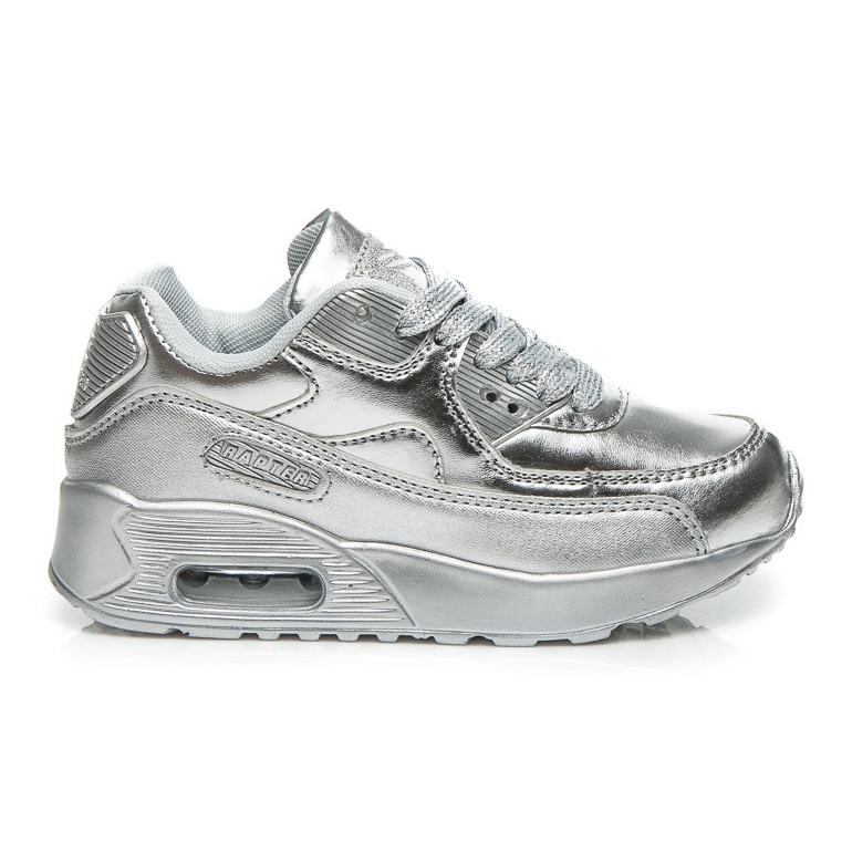 Vices Chaussures de rapter d'argent gris