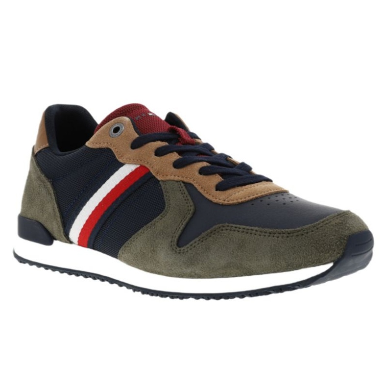 Chaussures Tommy Hilfiger Iconic Runner Mix M FM0FM04282 multicolore Chaussures Tommy Hilfiger Iconic Runner Mix M FM0FM04282 multicolore