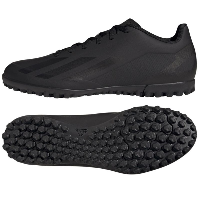 Chaussures de football adidas X Crazyfast.4 Tf M IE1577 le noir Chaussures de football adidas X Crazyfast.4 Tf M IE1577 le noir