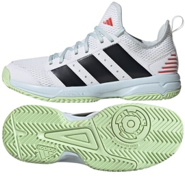 Chaussures de handball Adidas Stabil Jr ID1137 blanc