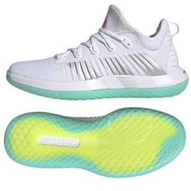 Chaussures de handball Adidas Stabil Next Gen W IG3402 blanc