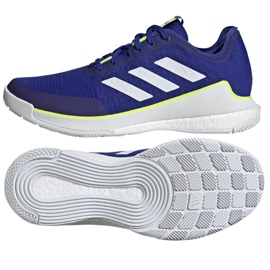 Chaussures de volley-ball Adidas Crazyflight M ID8705 bleu