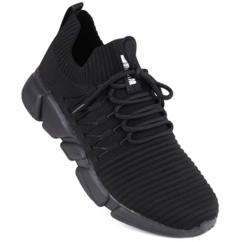 Chaussures de sport légères noires Big Star JJ274278