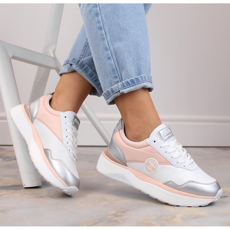 Chaussures de sport plateforme multicolores femme Big Star JJ274A015