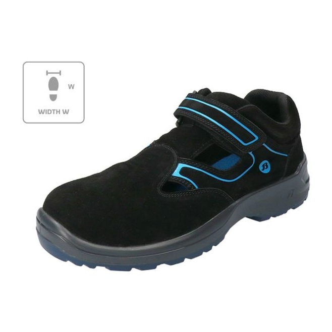 Sandales Bata Industrials Falcon Esd MLI-B76B1 noires le noir