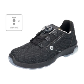 Chaussures Bata Industrials Summ Seven U BOA MLI-B84B1 noir