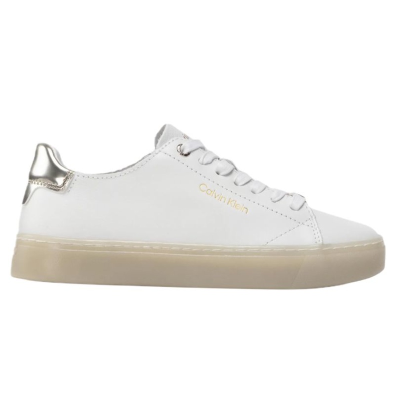 Chaussures Calvin Klein Cupsole W HW0HW01055 blanche Chaussures Calvin Klein Cupsole W HW0HW01055 blanche