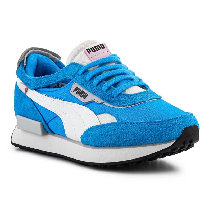 Puma future rider chaussures vintage découpées W 384861-02 bleu