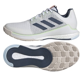 Chaussures de volley-ball Adidas Crazyflight M IG6394 blanc