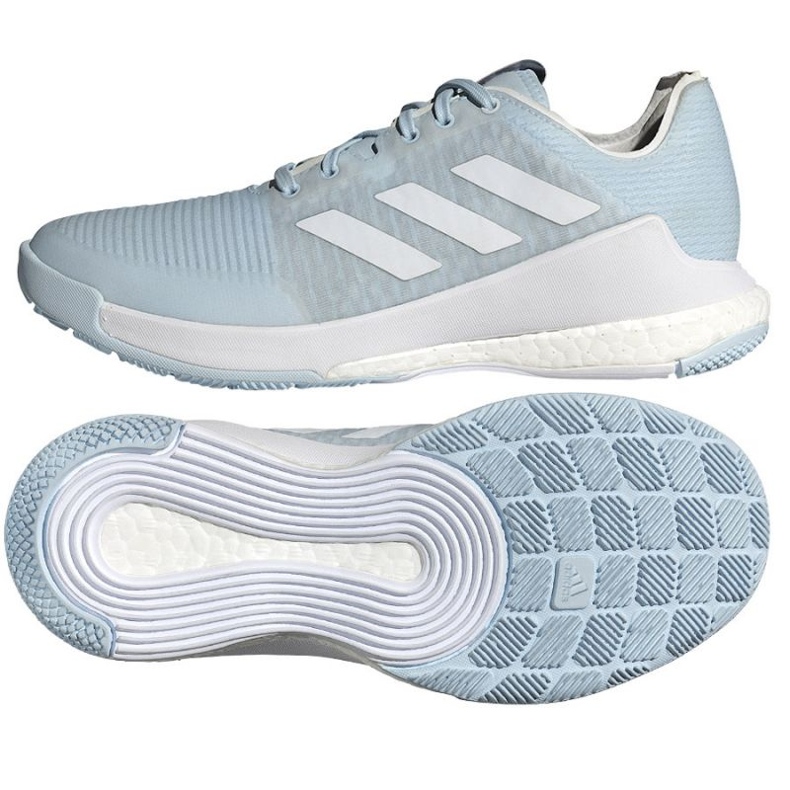 Chaussures de volley-ball Adidas Crazyflight W IG3969 bleu Chaussures de volley-ball Adidas Crazyflight W IG3969 bleu