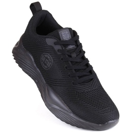 Chaussures de sport noires pour hommes Big Star LL174248