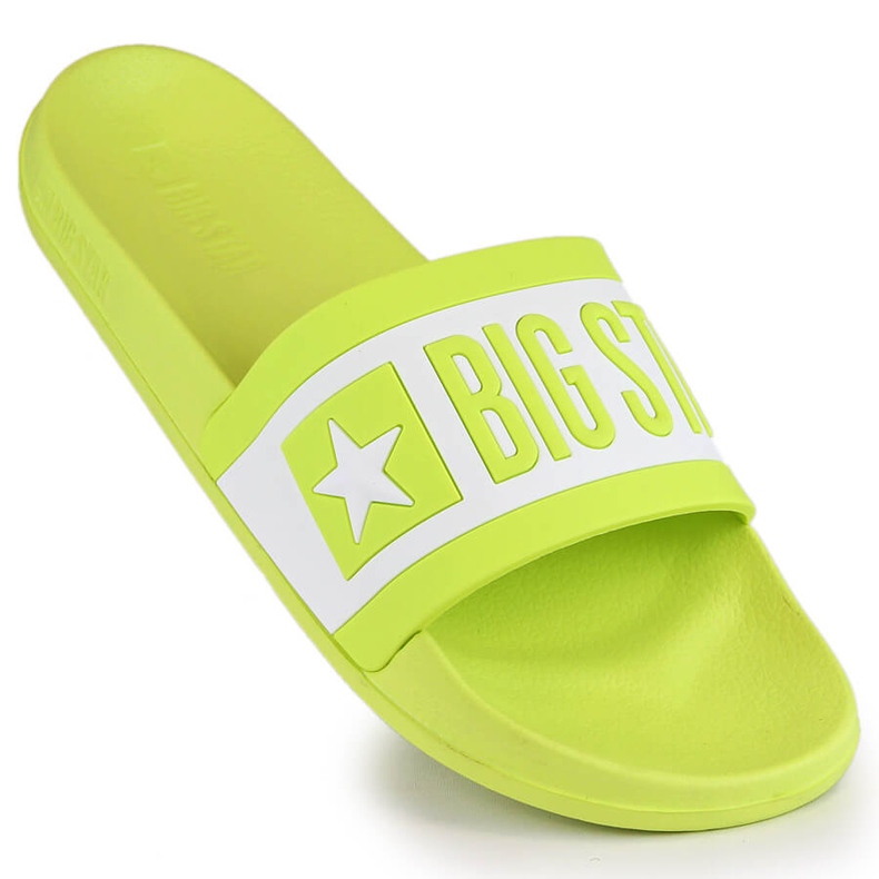 Tongs de sport femme citron vert Big Star LL274742