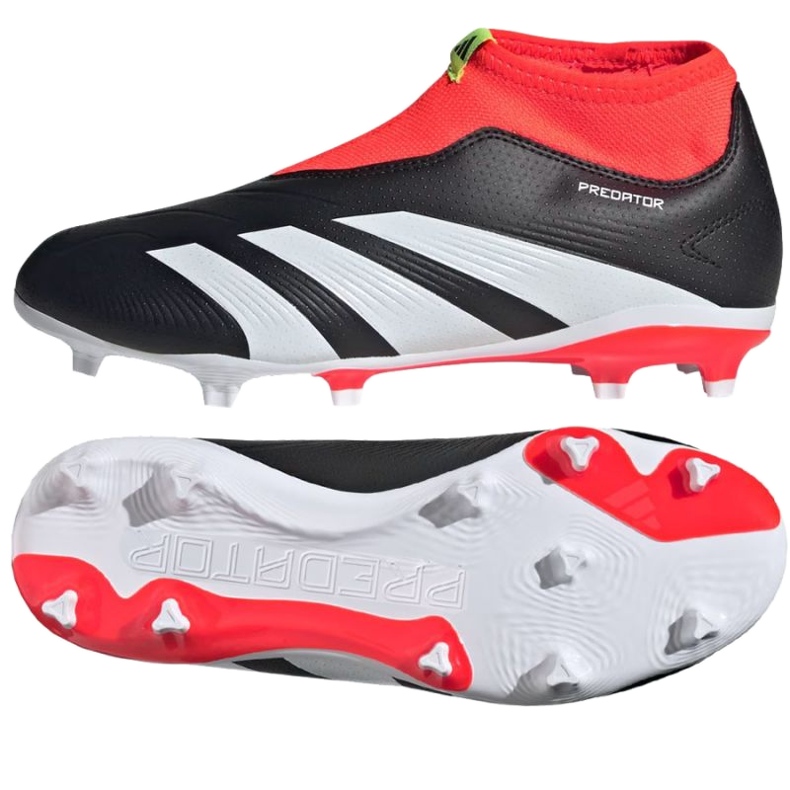 Chaussures Adidas Predator League Ll Fg Jr IG7754 le noir Chaussures Adidas Predator League Ll Fg Jr IG7754 le noir