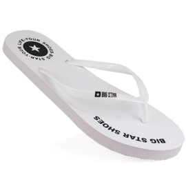 Tongs Big Star W LL274795 INT1837B blanc