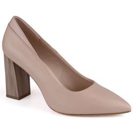 Escarpins à talons aiguilles Sergio Leone W PB217 SK404B beige