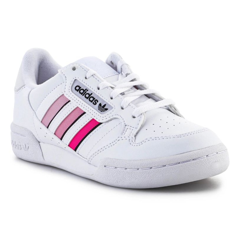 Chaussures Adidas Continental 80 Stripes Jr GZ7037 blanche