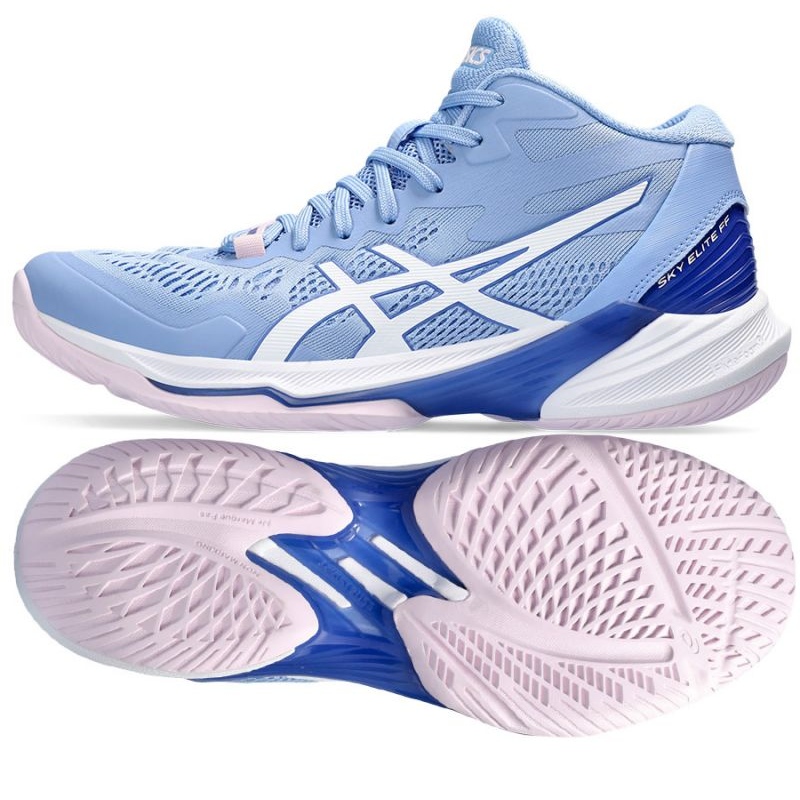 Chaussures de volley ball Asics Sky Elite Ff Mt 2 W 1052A054 403 bleu