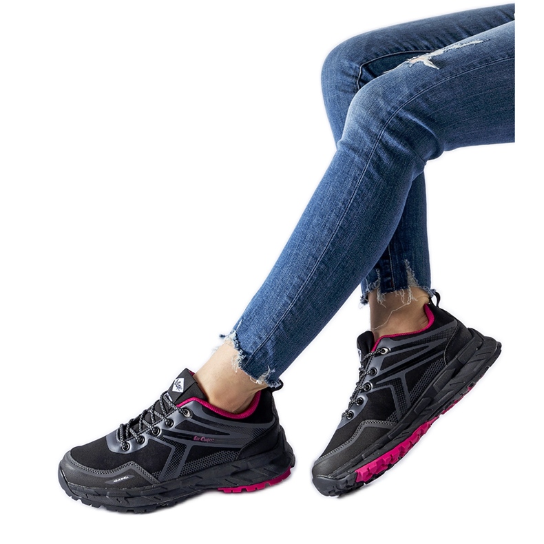 Baskets Lee Cooper LCJ-22-01-1370L noires le noir