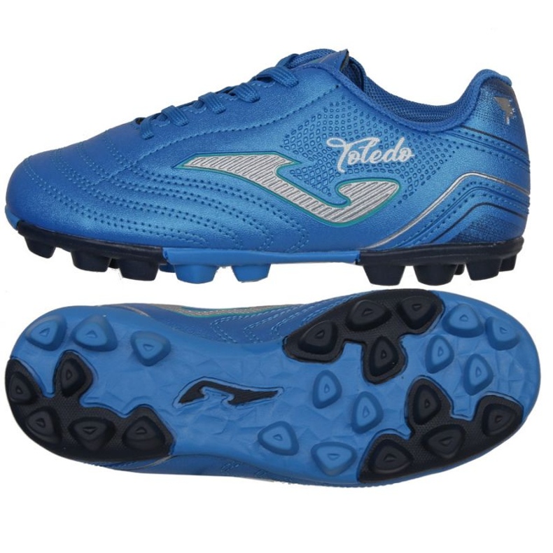 Chaussures de football Joma Toledo 2404 Hg Jr TOJS2404HG bleu