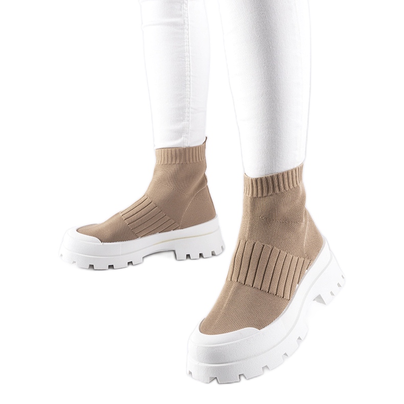 Baskets marron à tige souple Varden brun Baskets marron à tige souple Varden brun