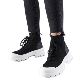 Baskets montantes Éric noires