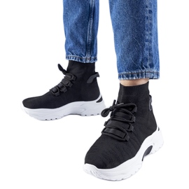 Baskets montantes Vigatto noires