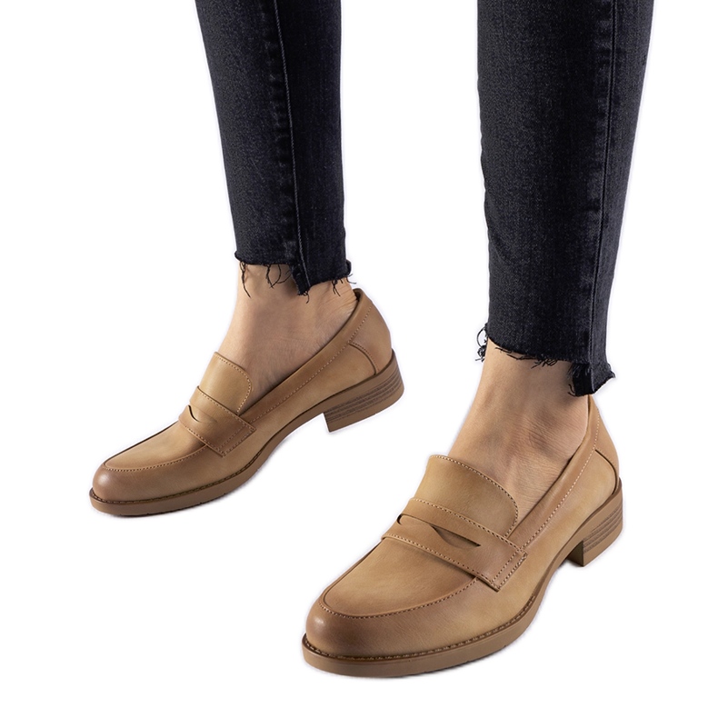 Mocassins Beaufort élégants beiges Mocassins Beaufort élégants beiges