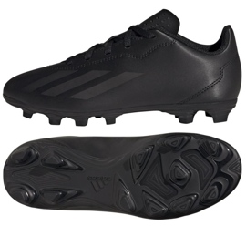Chaussures Adidas X CRAZYFAST.4 FxG Jr IE1590 noir