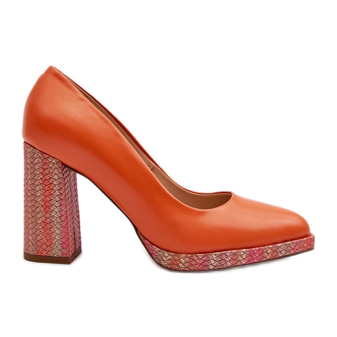 Laura Messi 2746 Escarpins à talons hauts orange