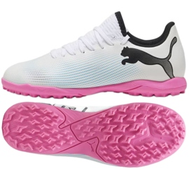 Chaussures Puma Future 7 Play Tt Jr 107737 01 blanc