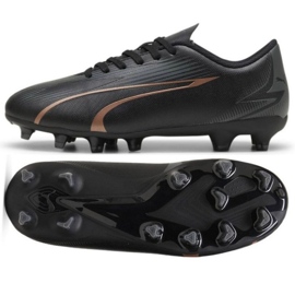 Chaussures Puma Ultra Play FG/AG Jr 107775 02 noir
