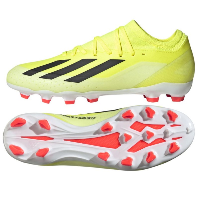 Chaussures Adidas X Crazyfast League Ll Mg M IF0696 jaune Chaussures Adidas X Crazyfast League Ll Mg M IF0696 jaune