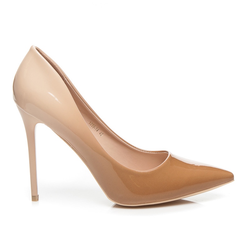 Vices Escarpins laqués dégradés brun