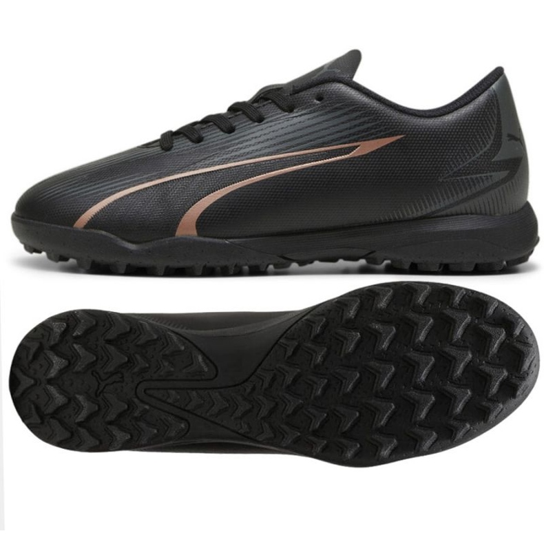 Chaussures de football Puma Ultra Play Tt Jr 107779-02 le noir