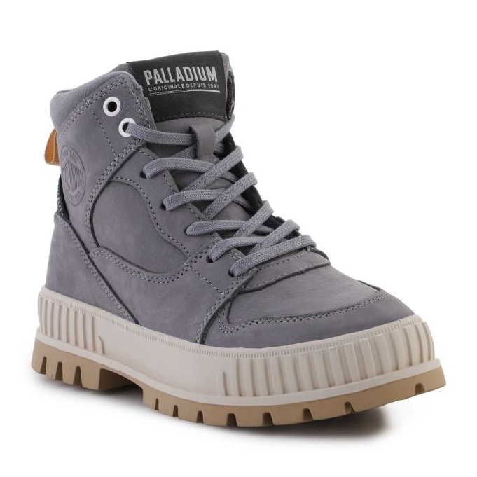 Chaussures Palladium Pallashock Hi Snk Loudburst W 98357-054-M gris