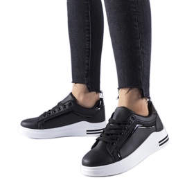 Baskets à plateforme Mayfield noires