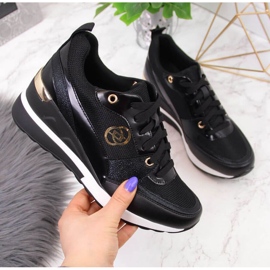 EVento W EVE274A chaussures compensées, noir