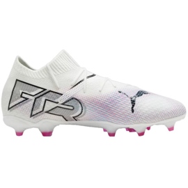 Chaussures de football Puma Future 7 Pro FG/AG M 107707 01 blanc