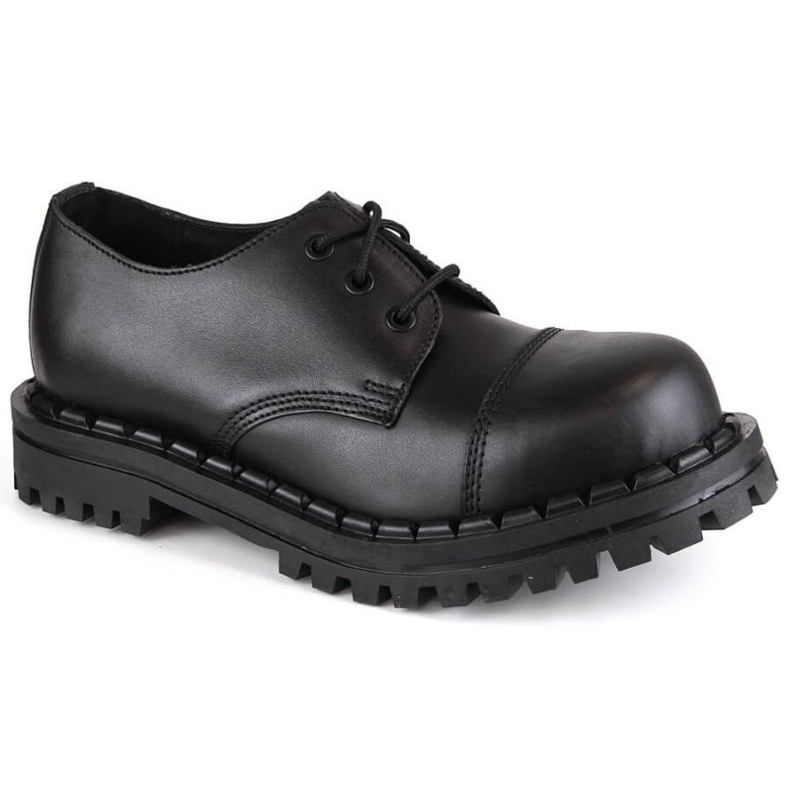 Gregor M GRE1206B bottes en cuir, noir le noir
