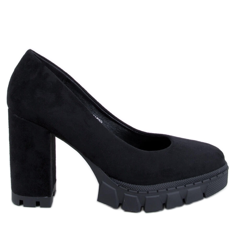 Escarpins à talons hauts et plateforme Angela Black le noir