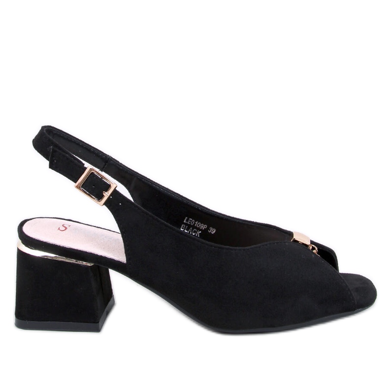 Seastar Vandell Sandales à talons hauts noires le noir