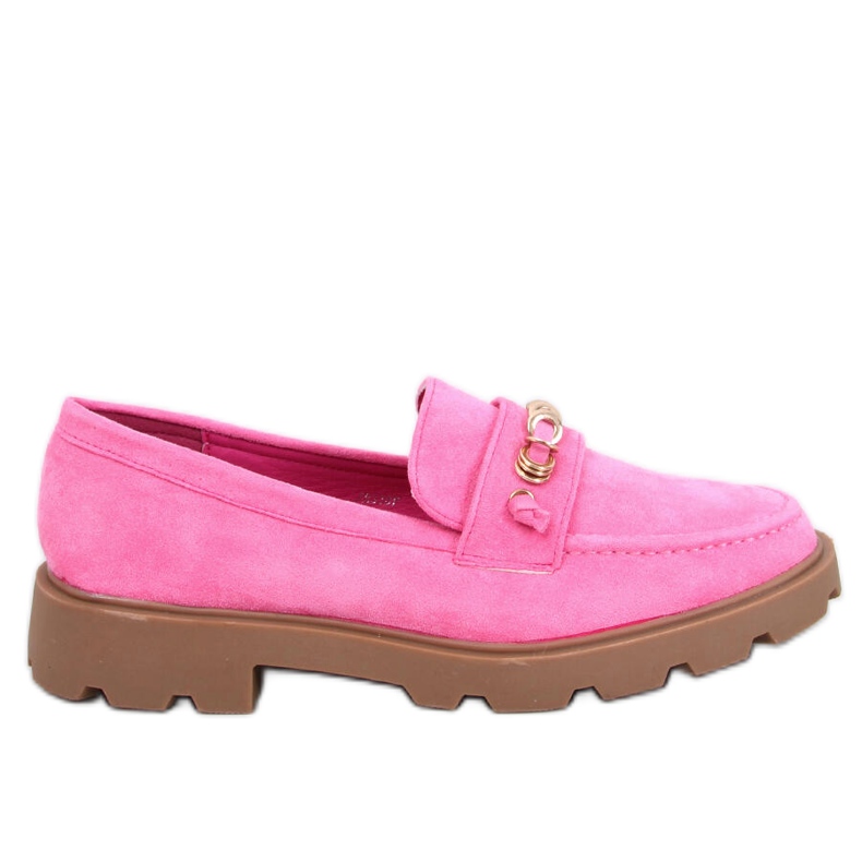 Mocassins femme Molla Fuchsia rose