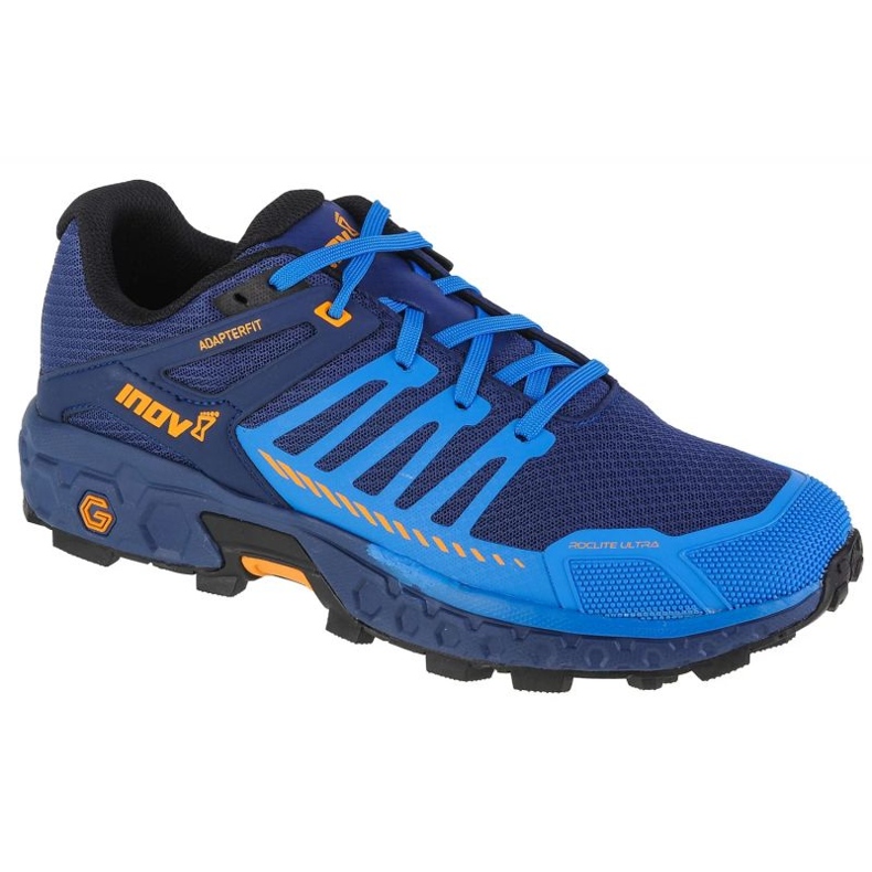 Chaussures de course Inov-8 Roclite Ultra G 320 M 001079-NYBLNE-M-01 bleu Chaussures de course Inov-8 Roclite Ultra G 320 M 001079-NYBLNE-M-01 bleu