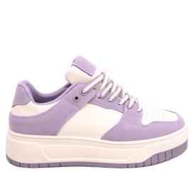Baskets femme Minors Violet