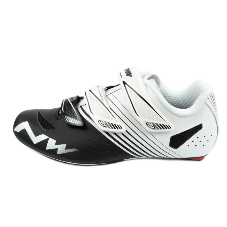 Northwave Torpedo 3S chaussures de cyclisme 80141004 51 blanc et noir blanche