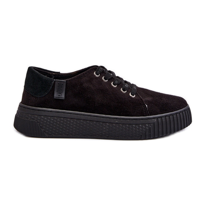 Baskets pour femmes Big Star NN276005 système de mousse à mémoire de forme noir le noir